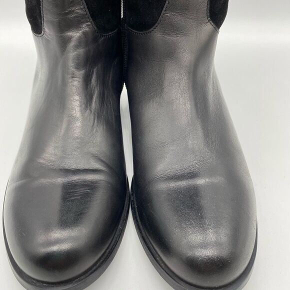Aquatalia Leather and suede knee high boots A7 - Picture 5 of 10